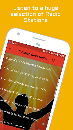 Christian Rock Radio Stations Screenshot 1