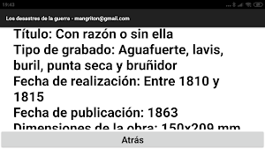 Goya:  Los desastres de la gue Screenshot 2