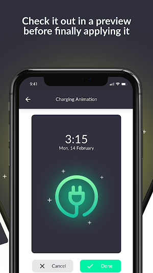 Battery Charging Animation Screenshot 2