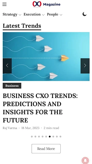 CXO Magazine Screenshot 0