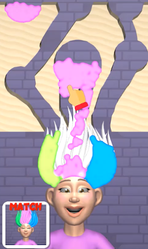 Hair Color 3D Screenshot 1