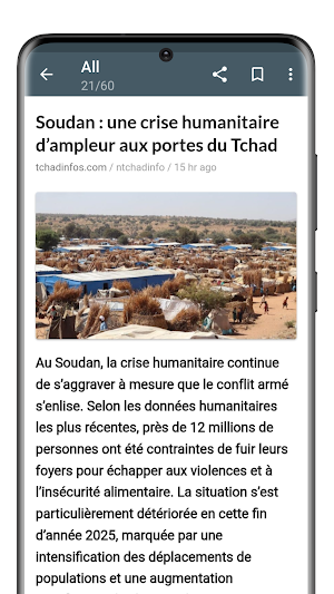 Tchad Actualités – Tchad News Screenshot 0