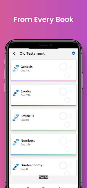 Bible Quiz Pro (By Chapter) Screenshot 1