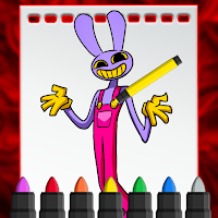 Jax Digital Circus Coloring