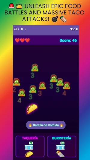 Taco & Burrito: Zombie War! Screenshot 2