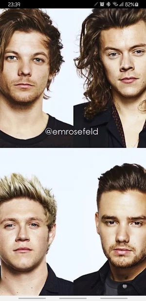 One Direction Puzzle Screenshot 0