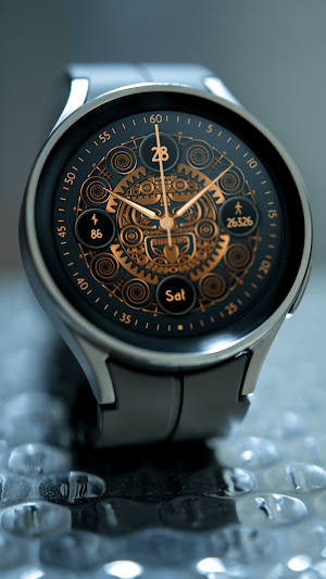 Pars Aztec Analog Watch Face Screenshot 0