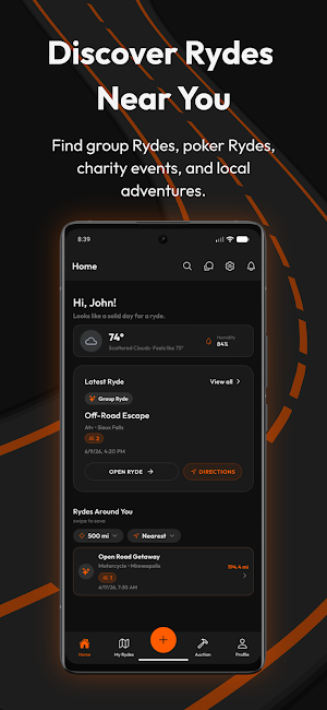Join RYDR Screenshot 1