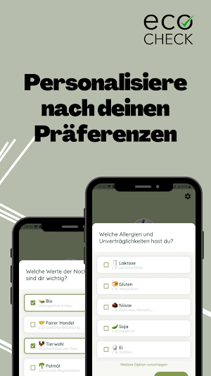 EcoCheck - Produkt Scanner Screenshot 1
