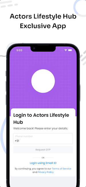 Actors Lifestyle Hub Screenshot 0