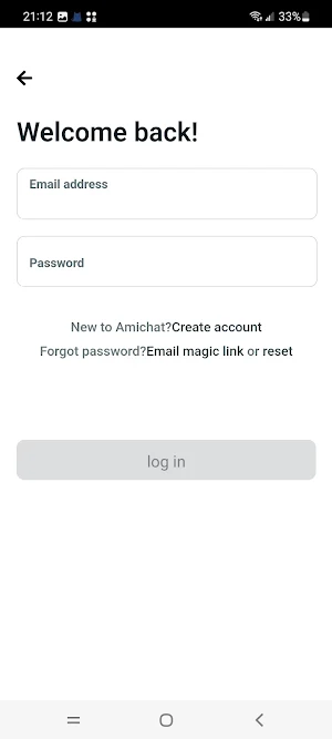 AmiChat Screenshot 2