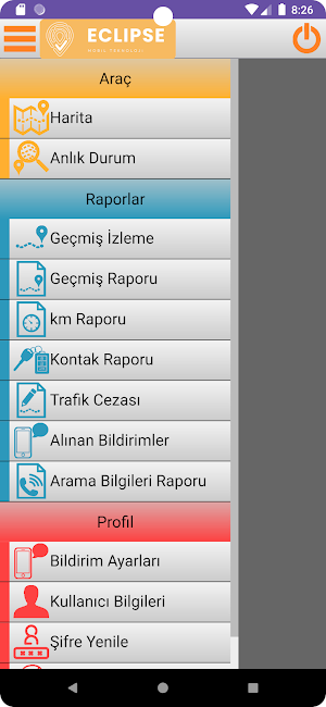 Eclipse Mobil Araç Takip Screenshot 1
