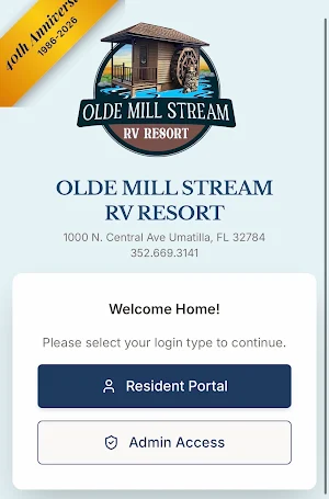 Olde Mill Stream RV Resort Screenshot 0