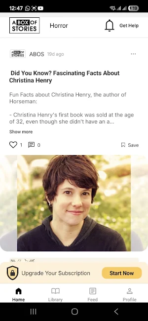 ABOS : Book Community Screenshot 1