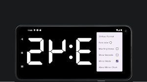 Mirror Clock Screenshot 2