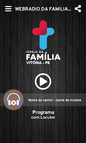 WebRádio da Família Screenshot 1