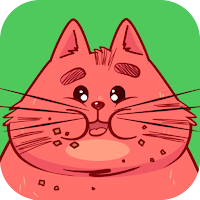 Feed cat! Cute games for kids