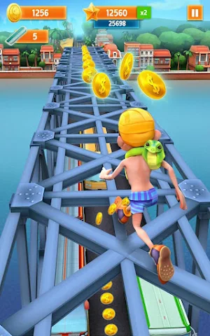 Subway Bus Rush Runner Screenshot 1