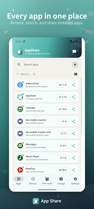 AppShare – APK Backup & Share Screenshot 0