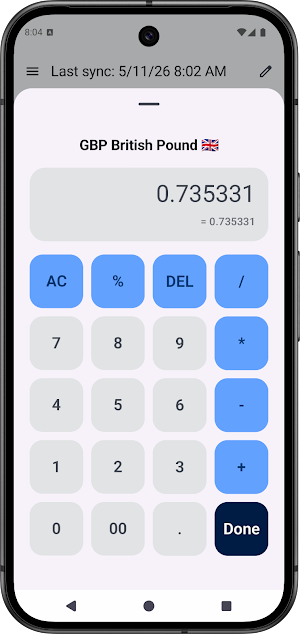 RateWay — Currency Converter Screenshot 3
