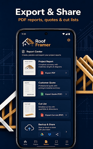 Roofing Framing Calculator Screenshot 2