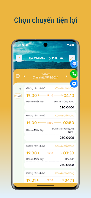 Nhà xe Hoà Liêm Screenshot 2