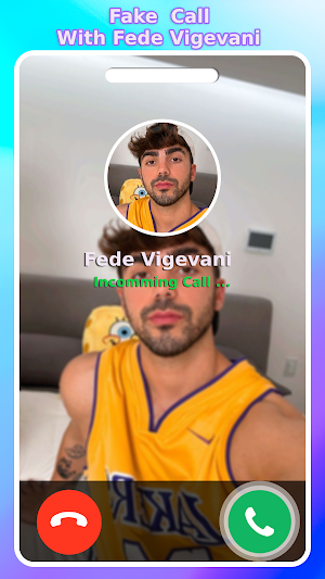 Fede Vigevani Fake Video Call Screenshot 2