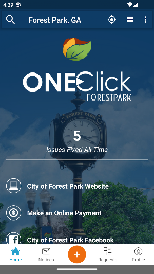 ONEClick Forest Park Screenshot 0