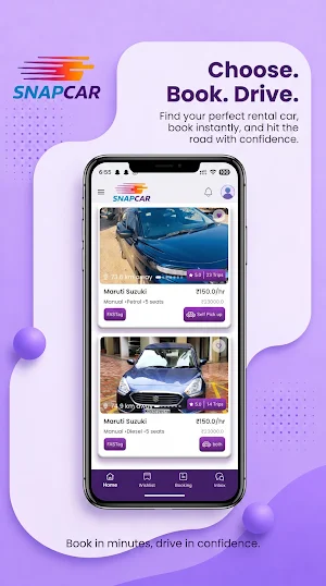 Snapcar-Rent Cars Near You Screenshot 3