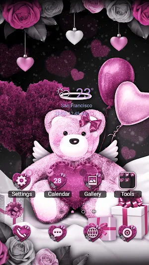 Pastel Valentine - Wallpaper Screenshot 0