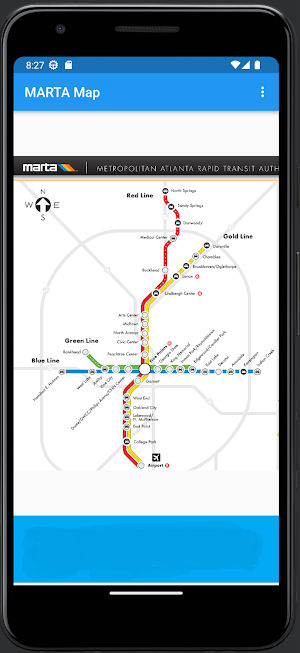 MARTAmap Screenshot 1