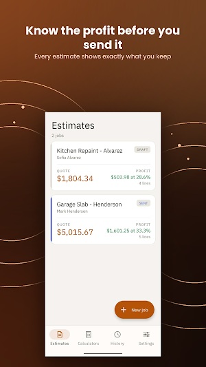 Handyman Calculator & Estimate Screenshot 0