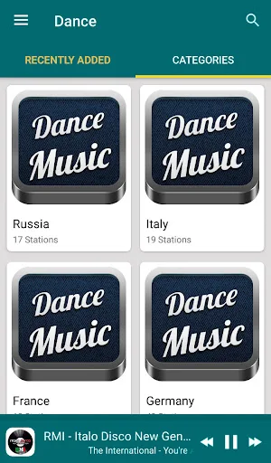 Dance music radios Screenshot 0