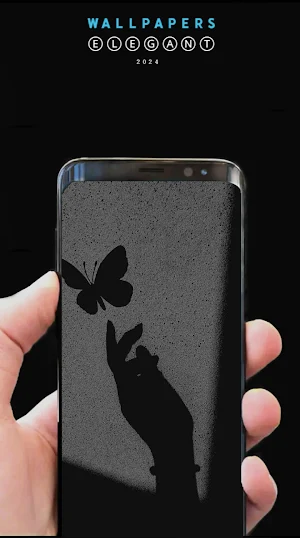 black wallpaper 8k 2024 Screenshot 2