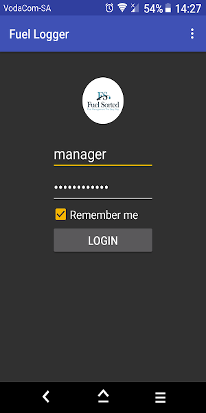 FuelLog Screenshot 0
