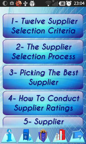 Procurement & Vendor Selection Screenshot 1
