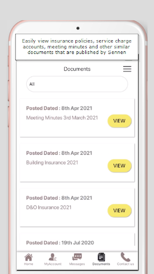 Sennen PM Portal Screenshot 2