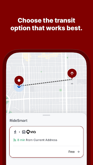 RideSmart by Via Screenshot 1