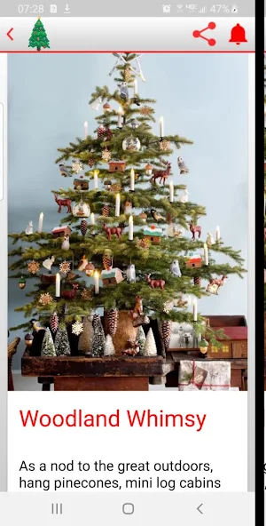 Christmas Tree Decoration Idea Screenshot 0