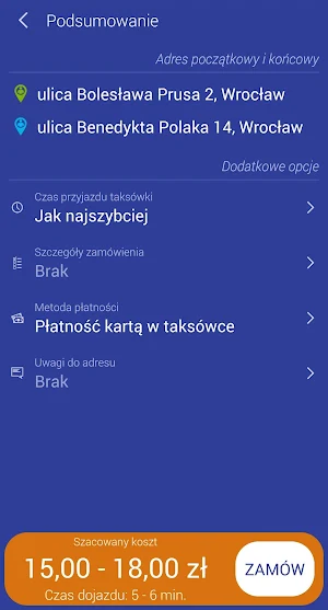 Ryba Taxi Wrocław Screenshot 3