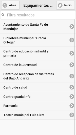 GUÍA DE SANTA FE DE MONDÚJAR Screenshot 3