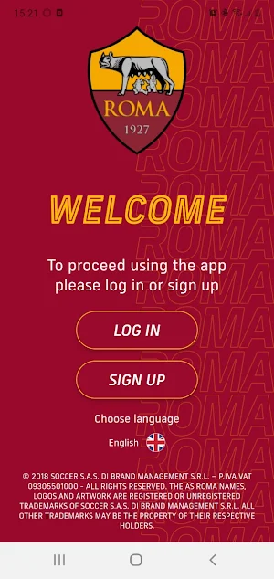ASROMA Prepaid Card Screenshot 0