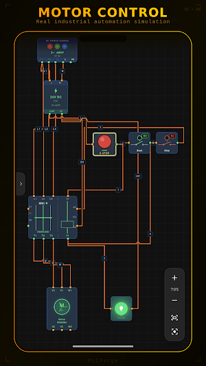 PLC Simulator & Automation Lab Screenshot 1