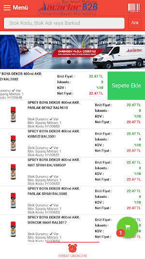 Acarlar B2B Screenshot 3