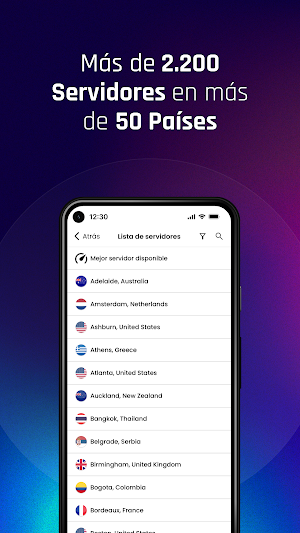 LatinVPN - Segura y confiable Screenshot 3
