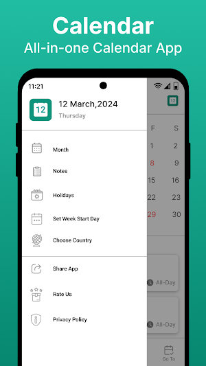 Calendar 2024 Screenshot 1