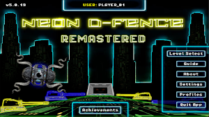 Neon D-Fence Remaster Screenshot 0