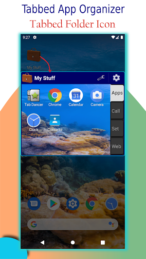 Tabbed App Organizer Screenshot 3