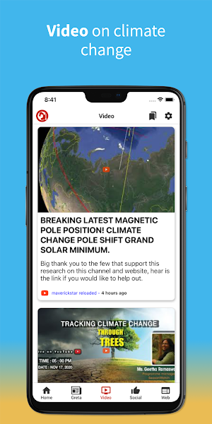 Climate Change News Screenshot 2
