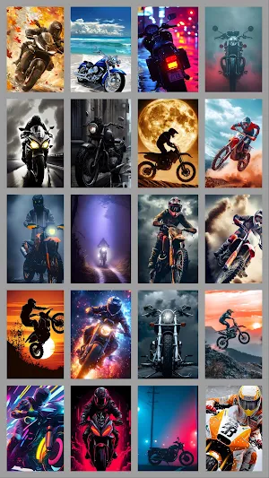 Motorcycle Motocross Wallpaper Screenshot 0